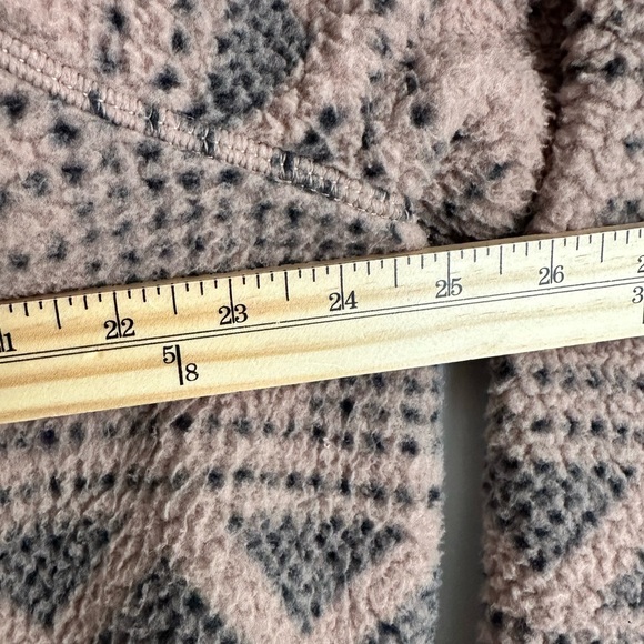 Carhartt Women’s Aztec Fleece Tan Pullover Relaxed Fit Sz XXL - Picture 4 of 5